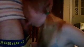 Redhead Blowjob